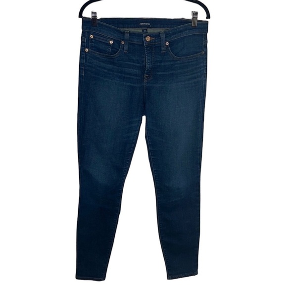 J. Crew Denim - J. Crew Jeans Toothpick 8" Stretchy Skinny Low Rise Jeans Sz 29